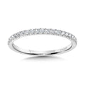 Straight Diamond Wedding Band — R1138BW-SR