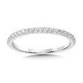Straight Diamond Wedding Band — R1144BW-SR