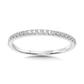 Straight Diamond Wedding Band — R1152BW-SR