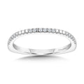 Straight Diamond Wedding Band — R1172BW