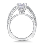 Split Shank Diamond Engagement Ring — R141W