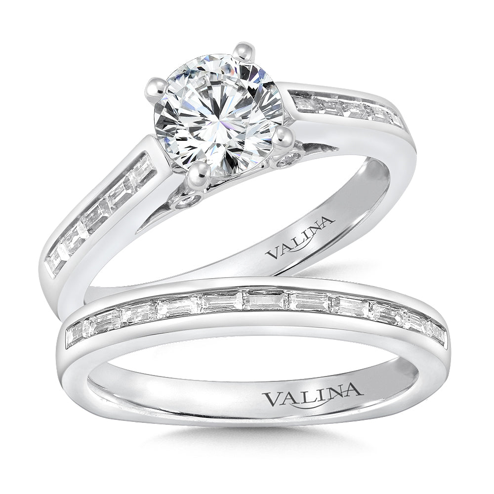 Diamond Engagement Ring — R150W