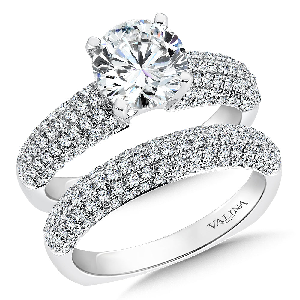 Diamond Engagement Ring — R162W