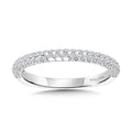 Pave-Set Diamond Wedding Band — R2214BW