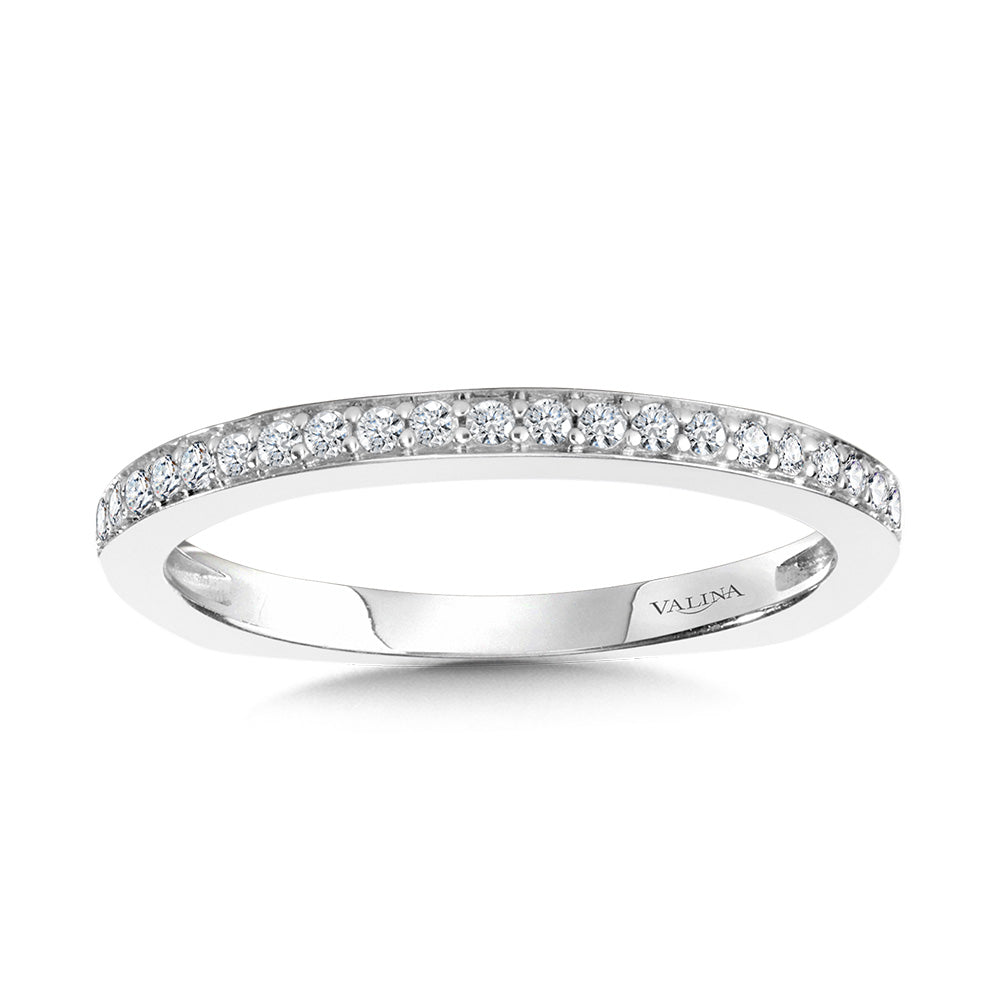 Channel-Set Illusion Diamond Wedding Band — R2216BW