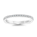 WG Straight Diamond Wedding Band — R2238BW