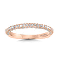 Three-Row Diamond Wedding Band — R2241BP