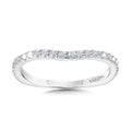 Curved Diamond Wedding Band — R2242BW
