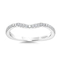 Curved Diamond Wedding Band — R2243BW