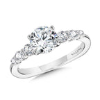 Graduating Six-Stone Diamond Engagement Ring — R2247W