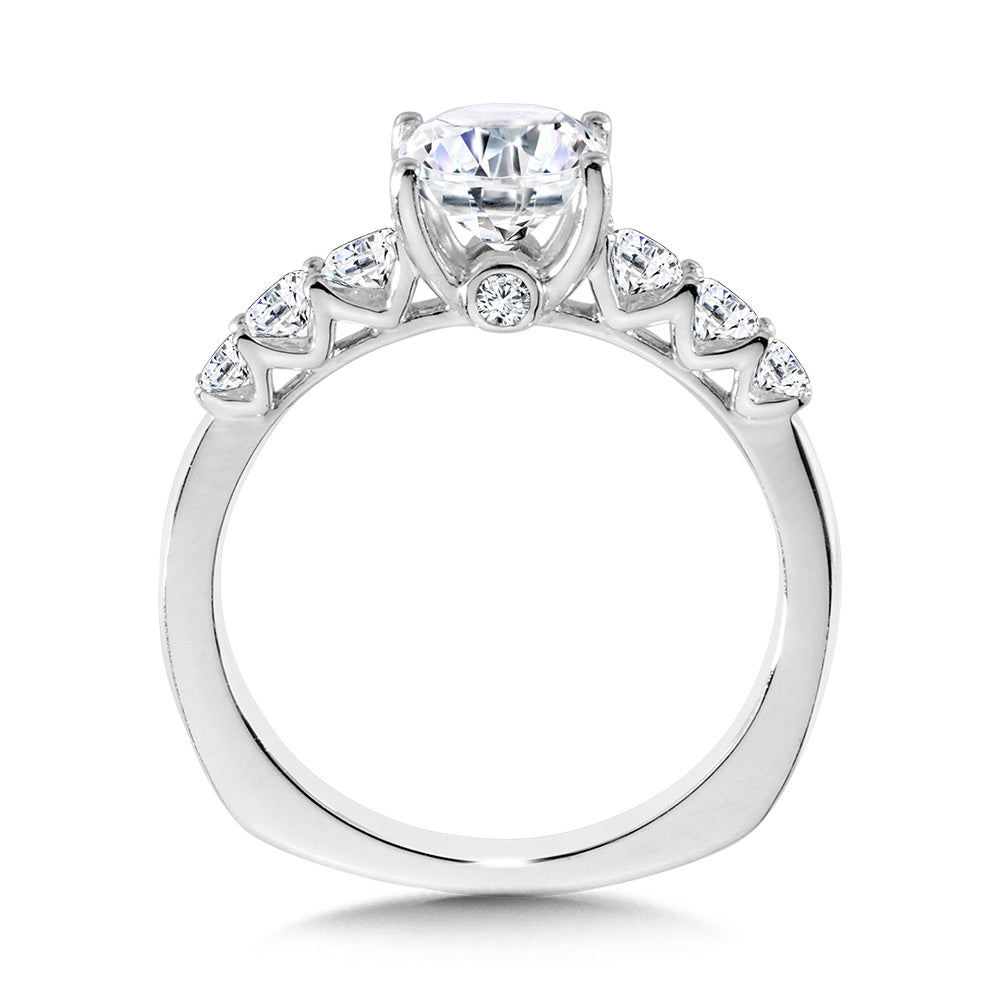 Graduating Six-Stone Diamond Engagement Ring — R2247W