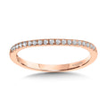 Curved Diamond Wedding Band — R2255BP-SR