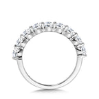 Straight Shared-Prong Diamond Wedding Band — R2336BW-SR
