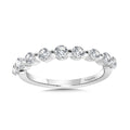 Straight Shared-Prong Diamond Wedding Band — R2345BW-SR
