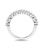 Straight Shared-Prong Diamond Wedding Band — R2345BW-SR