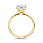 Classic Solitaire Diamond Engagement Ring — R2354Y-SR