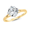 Split Shank Diamond Engagement Ring — R2480YW-SR