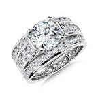 Channel Diamond Engagement Ring — R9273W