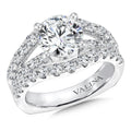 Split Shank Style Engagement Ring — R9302W