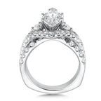 Statement Marquise Diamond Engagement Ring — R9476W