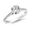 Engagement Ring With Side Stones — R9519W