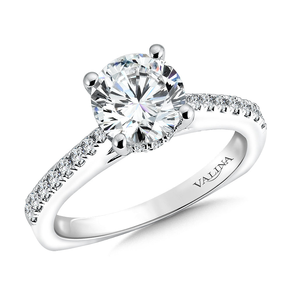 Diamond Engagement Ring — R9551W