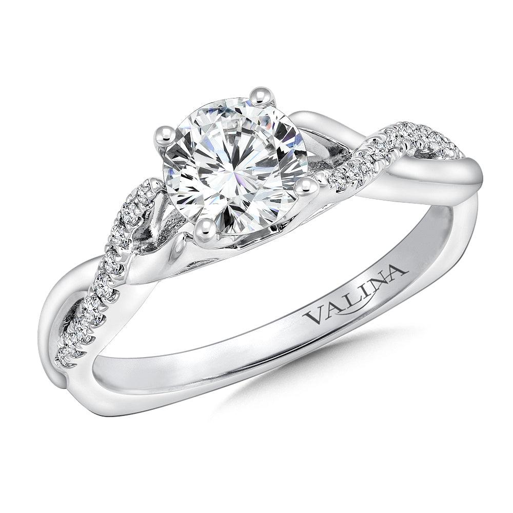 Diamond Engagement Ring — R9635W