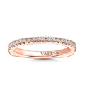 Straight Diamond Wedding Band — R9773BP