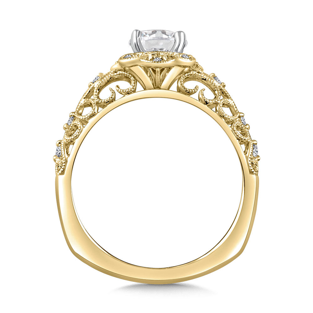 Diamond Engagement Ring — R9813Y
