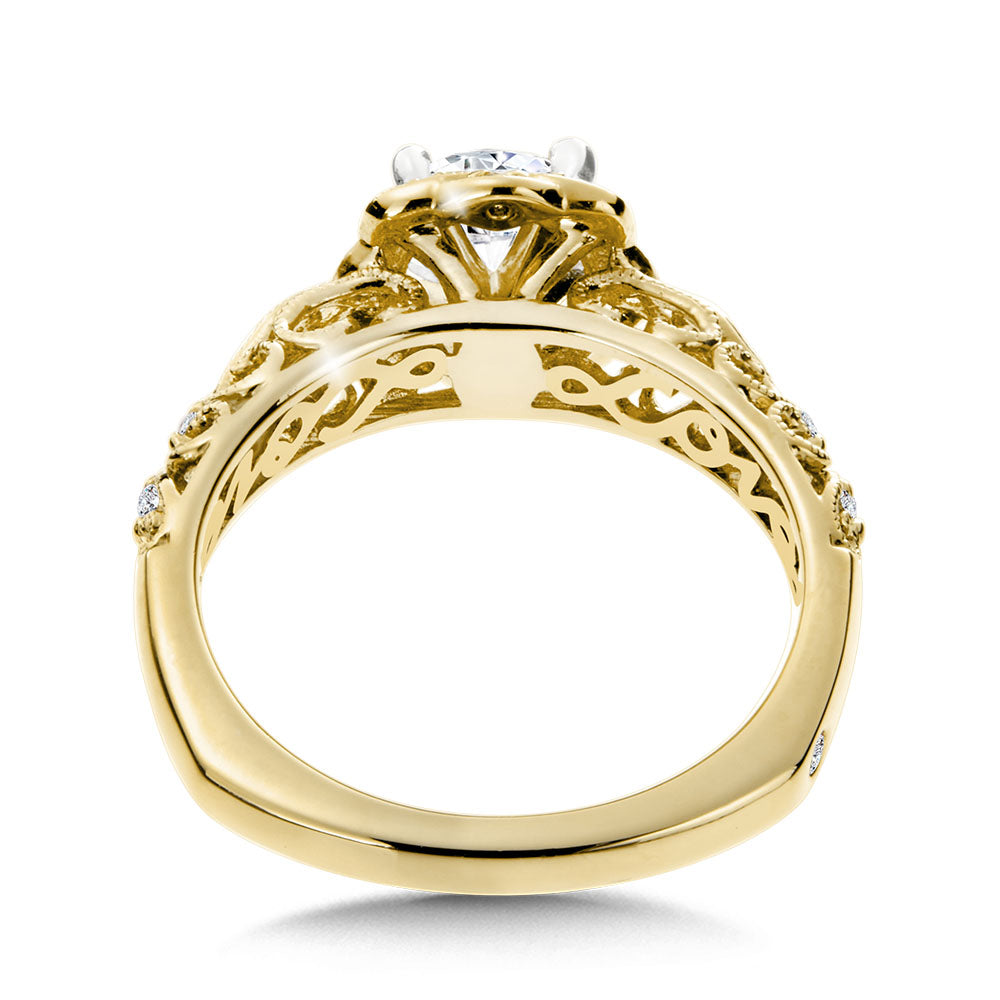 Diamond Engagement Ring — R9813Y