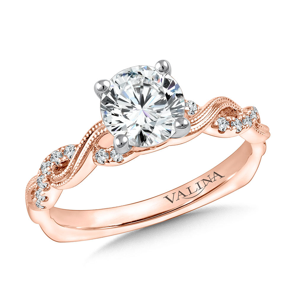 Diamond Engagement Ring — R9858P