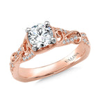 Solitaire Diamond Engagement Ring — R9892P