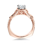 Solitaire Diamond Engagement Ring — R9892P