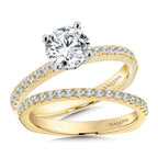Straight Diamond Engagement Ring — R9918Y