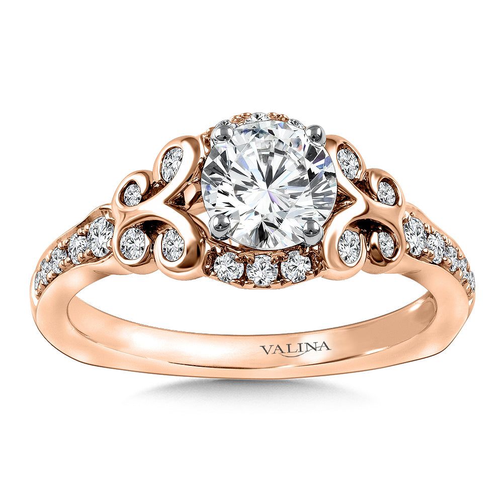 Diamond Engagement Ring — R9956P