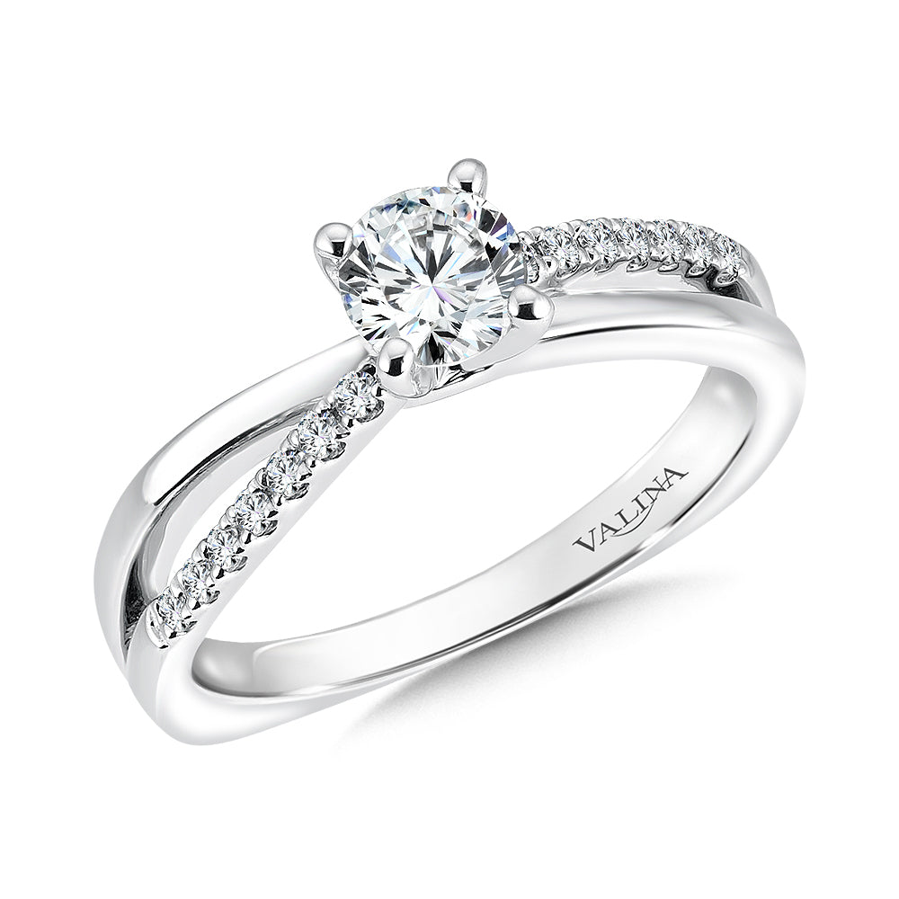 Diamond Engagement Ring — RQ9366W