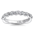 Stackable Diamond Rope Wedding Band — RS9810BW