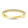 Straight Stackable Diamond Wedding Band — RS9833BY
