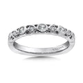 Decorative Stackable Diamond Wedding Band — RS9834BW
