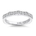 Decorative Milgraine Stackable Diamond Wedding Band — RS9835BW