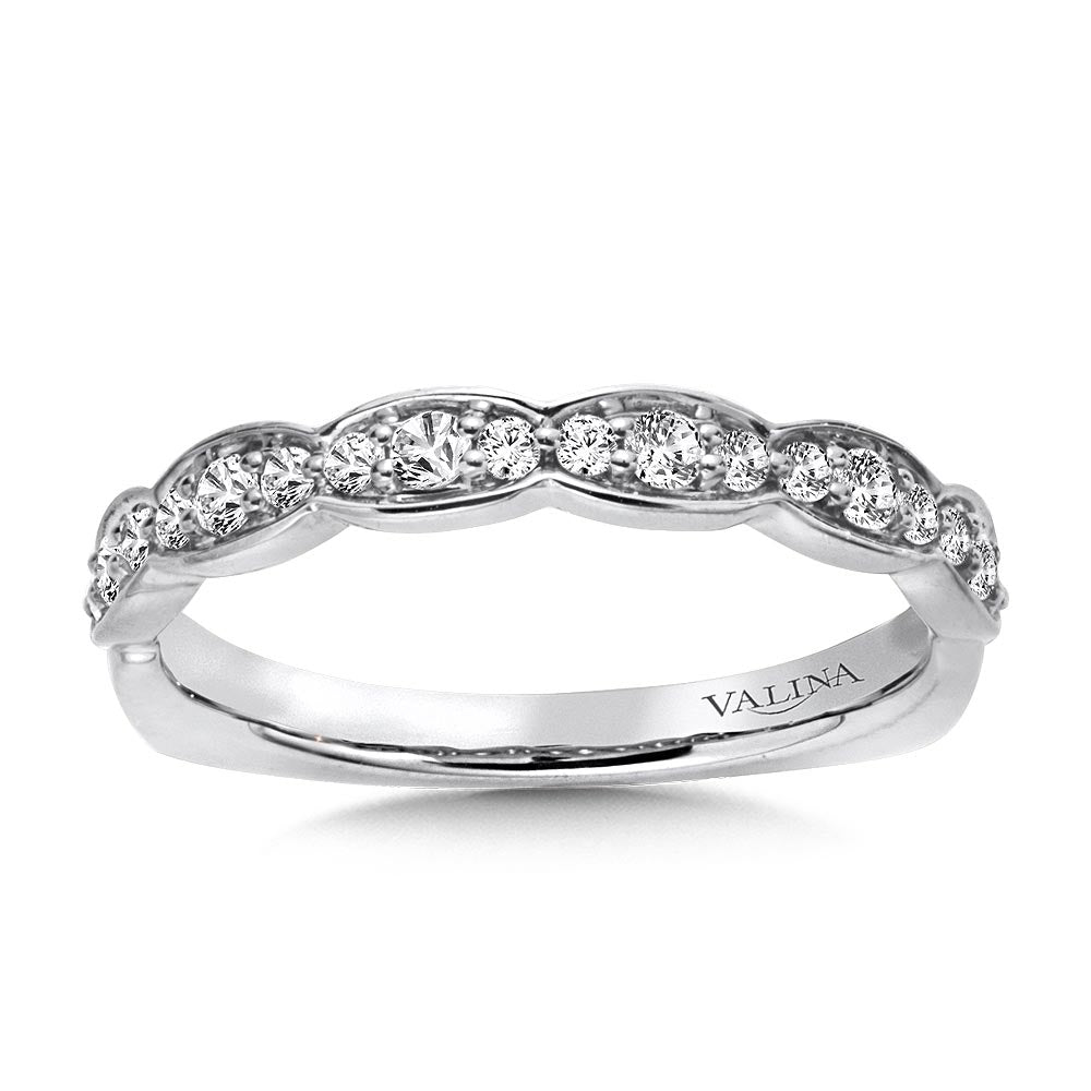 Stackable Diamond Wedding Band — RS9837BW